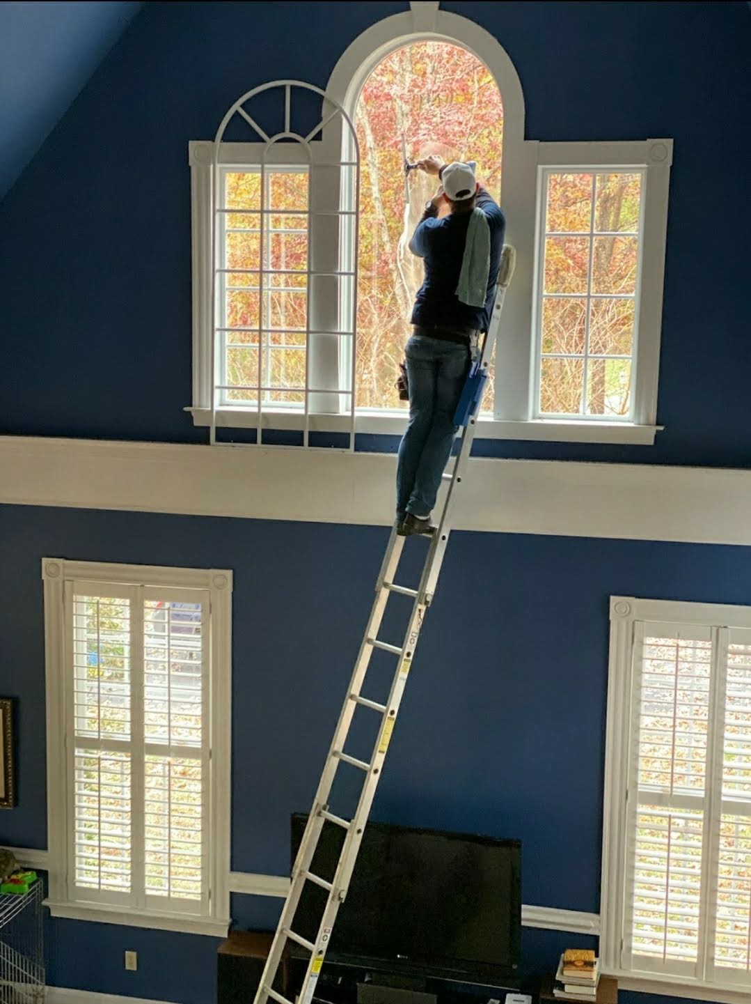 Residential window cleaning