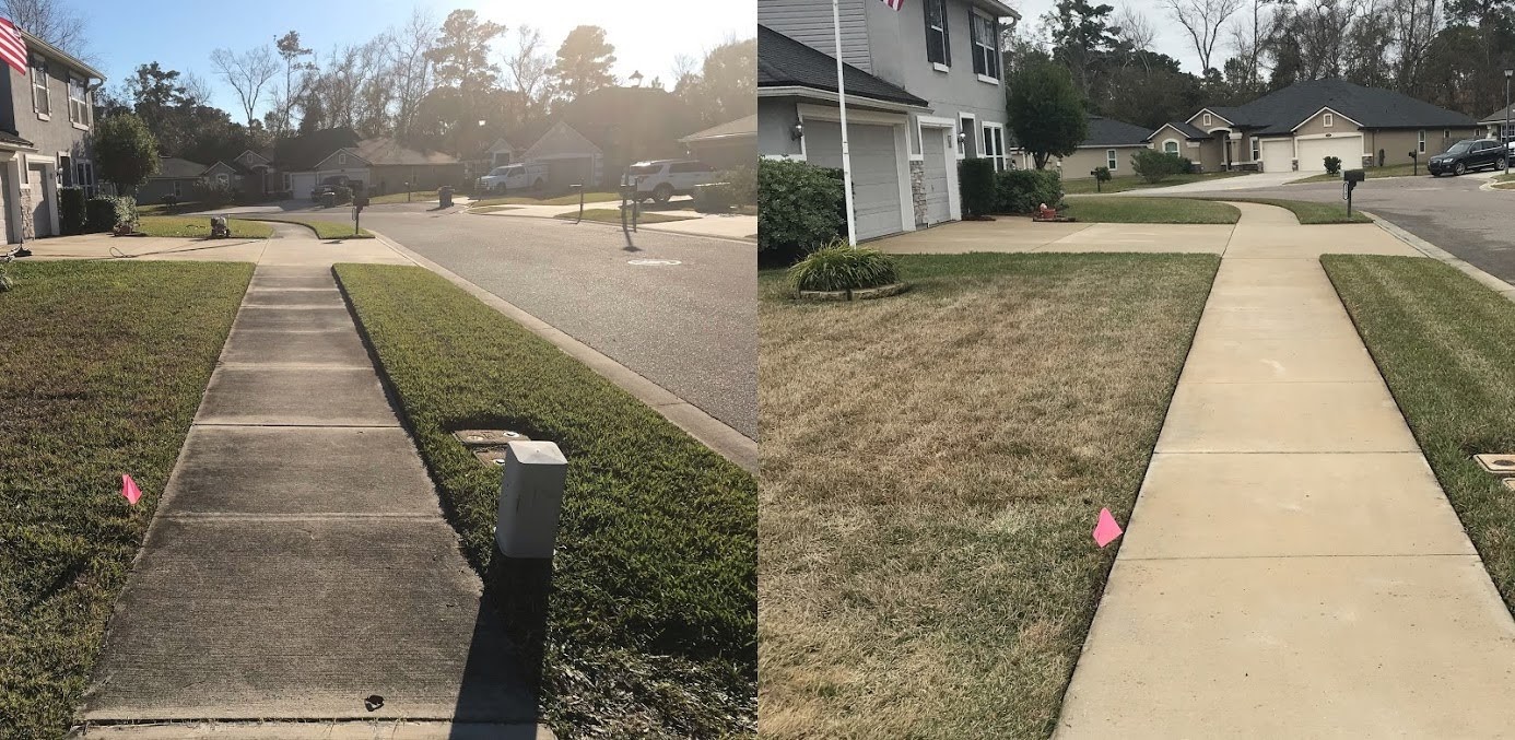 Sidewalk cleaning