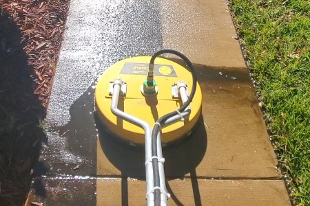 Sidewalk cleaning