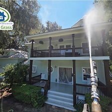 House Washing and Exterior Cleaning Project in Oyster Bay, Fernandina Beach, Florida