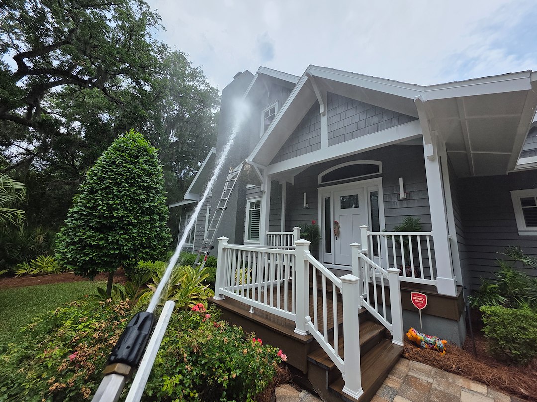 House Washing in Amelia Island Florida – Omni Plantation Neighborhood