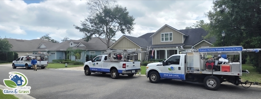Paver Sealing, House Washing & Window Cleaning for a beautiful home in Watermans Bluff, Yulee Florida 