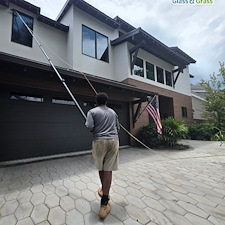 Professional Summer Window Cleaning Completed at a Home in Omni Amelia Island Plantation, Amelia Island, Florida