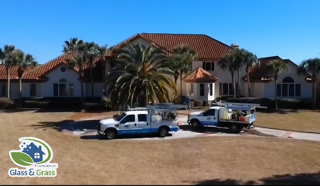 Residential Window Cleaning and Soft Washing in Marsh Lakes Subdivision, Fernandina Beach FL