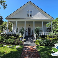 Safe House Softwashing for historic home in Downtown Fernandina Beach, FL