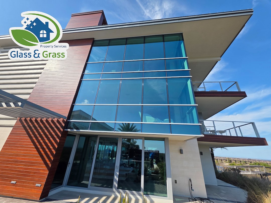 Top Quality Window Cleaning for a Unique Home on Fletcher Road in Amelia Island, Florida
